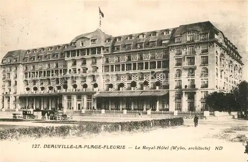 AK / Ansichtskarte Deauville La Plage Fleurie Royal Hotel Deauville