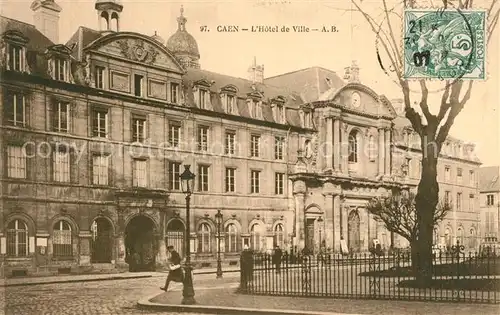 AK / Ansichtskarte Caen Hotel de Ville  Caen