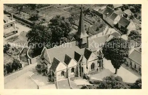 AK / Ansichtskarte Blerancourt Eglise Vue Aerienne  Blerancourt