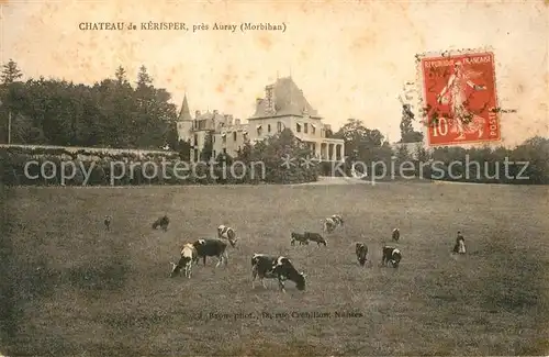 AK / Ansichtskarte Auray Chateau de Kerisper  Auray