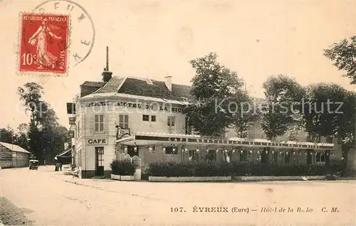 AK / Ansichtskarte Evreux Hotel de la Biche Evreux