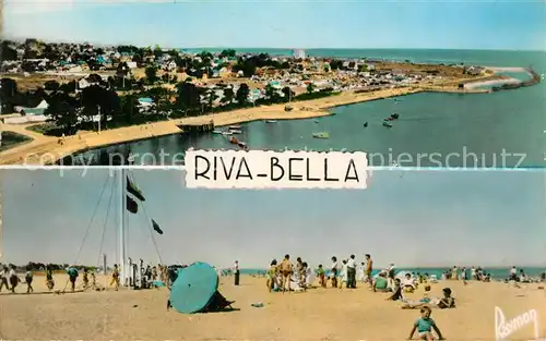 AK / Ansichtskarte Riva Bella Le Camping et sur le Port Le Semaphore et la Plage Riva Bella