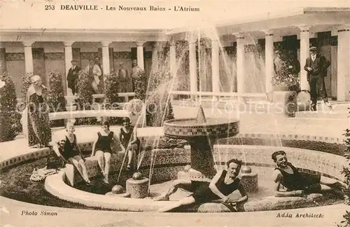 AK / Ansichtskarte Deauville Les Nouveaux Bains l Atrium Deauville