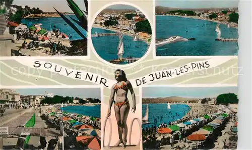 AK / Ansichtskarte Juan les Pins La Cote Azur Vue partielle Juan les Pins