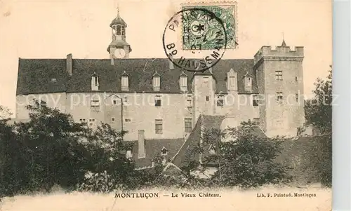 AK / Ansichtskarte Montlucon Le Vieux Chateau Montlucon