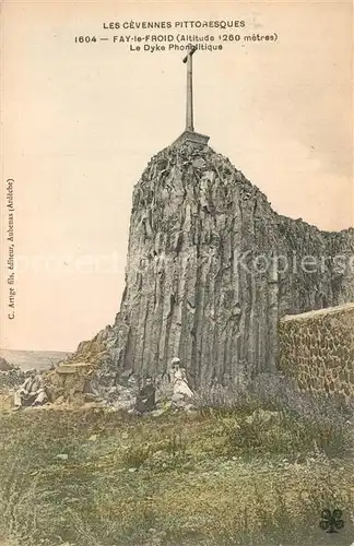 AK / Ansichtskarte Fay de Bretagne Le Dyke Phonolitique Fay de Bretagne