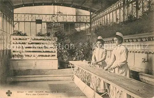 AK / Ansichtskarte Vichy_Allier Nouvelle Source Parc des Celestins Vichy Allier