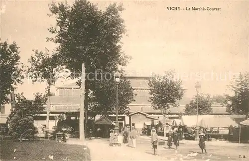 AK / Ansichtskarte Vichy_Allier Le Marche Couvert Vichy Allier