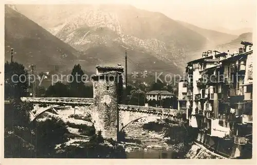 AK / Ansichtskarte Sospel Le Pont Vieux et la Bevera Sospel