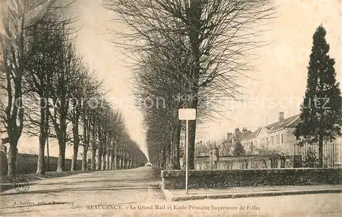 AK / Ansichtskarte Beaugency Le Grand Mail et Ecole Primaire Superieure de Filles Beaugency
