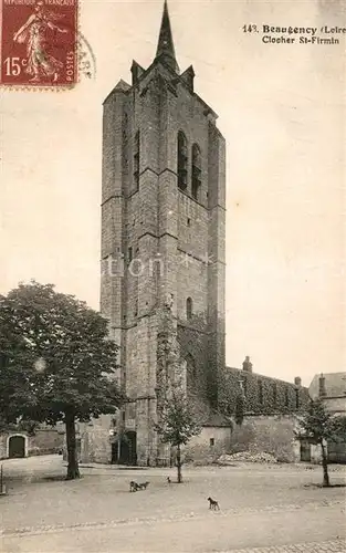 AK / Ansichtskarte Beaugency Clocher St Firmin Beaugency