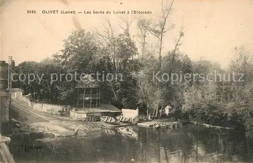 AK / Ansichtskarte Olivet_Loiret Les bords du Loiret a l Eldorado Olivet Loiret