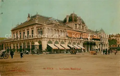AK / Ansichtskarte Nice_Alpes_Maritimes Le Casino Municipal Nice_Alpes_Maritimes