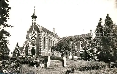 AK / Ansichtskarte Origny en Thierache Capitale de la Vannerie et de la Peche a la Truite La Chapelle de lHospice des Vieillards Origny en Thierache