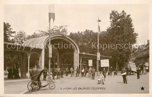 AK / Ansichtskarte Vichy_Allier Les Galeries Couvertes Vichy Allier