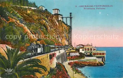 AK / Ansichtskarte Grimaldi_di_Ventimiglia Frontiera Italiana Grimaldi_di_Ventimiglia