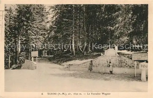 AK / Ansichtskarte Turini La Fontaine Wagner 