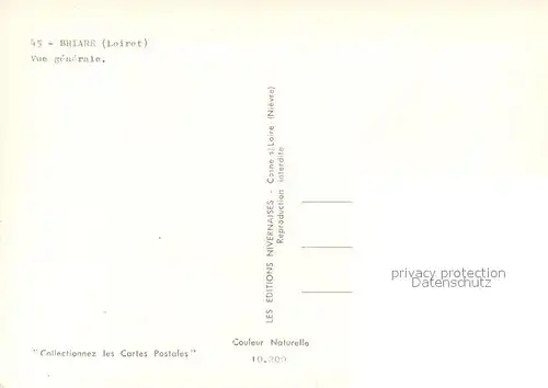 AK / Ansichtskarte Briare Vue generale aerienne Briare