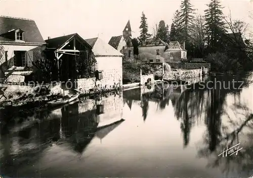 AK / Ansichtskarte Azay le Rideau Une vue sur l Indre Azay le Rideau