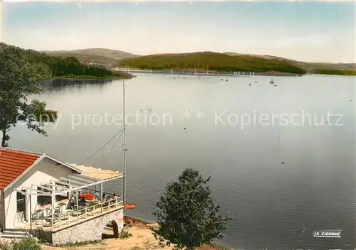 AK / Ansichtskarte Limousin_Region Le Lac de Vassivieres La Caravelle 