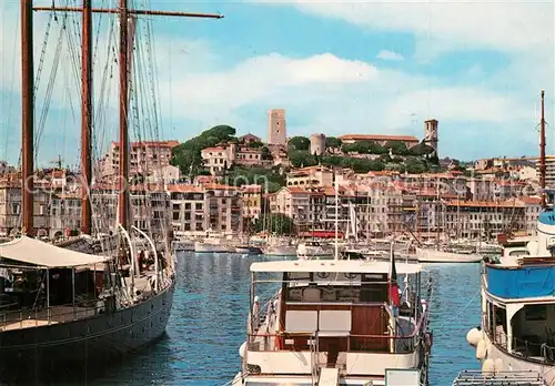 AK / Ansichtskarte Cannes_Alpes Maritimes Vue du Suquet Cannes Alpes Maritimes