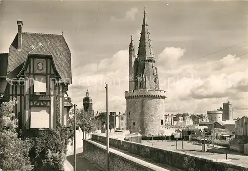 AK / Ansichtskarte La_Rochelle_Charente Maritime Tour de la Lanterne dite des Quatre Sergents La_Rochelle