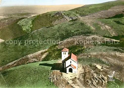 AK / Ansichtskarte Dourgne La Chapelle de St Fereal Vue aerienne Dourgne