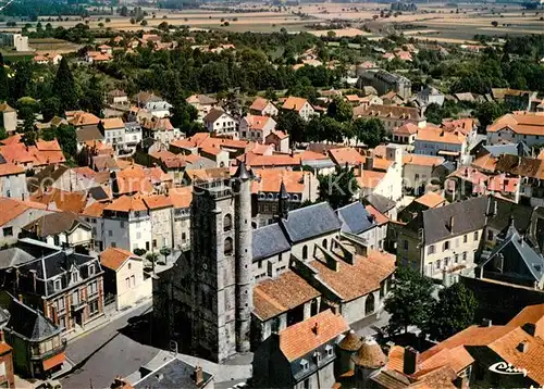 AK / Ansichtskarte Gannat Vue aerienne Eglise Sainte Croix Gannat