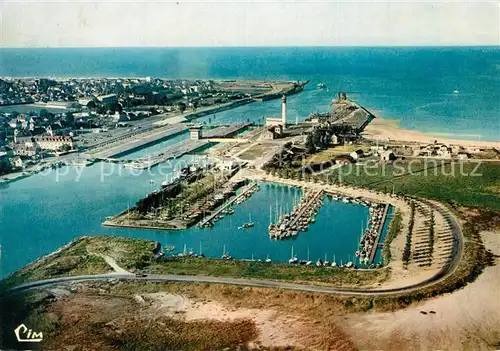 AK / Ansichtskarte Ouistreham Vue generale aerienne du Port Ouistreham