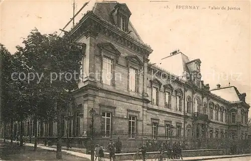 AK / Ansichtskarte Epernay_Marne Palais de Justice
 Epernay Marne