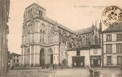 AK / Ansichtskarte Cholet Eglise Saint Pierre Cholet