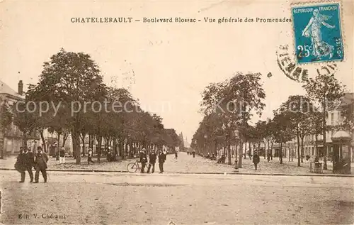 AK / Ansichtskarte Chatellerault Boulevard Blossac Chatellerault