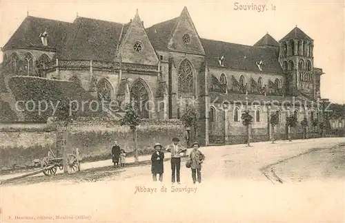 AK / Ansichtskarte Moulins_Allier Abbaye de Souvigny Moulins Allier