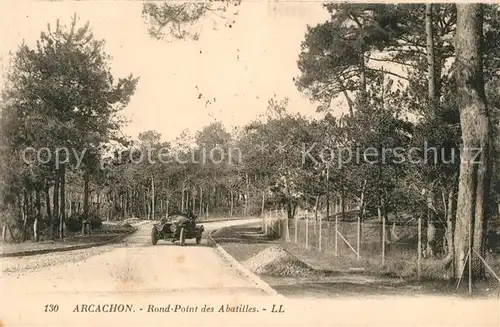 AK / Ansichtskarte Arcachon_Gironde Rond Point des Abatilles Arcachon Gironde