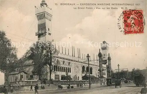AK / Ansichtskarte Bordeaux Exposition Maritime internationale Grand Palais  Bordeaux