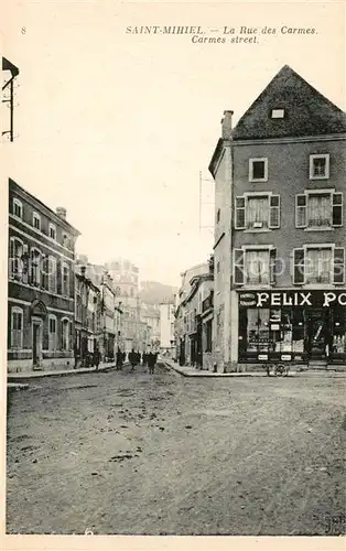 AK / Ansichtskarte Saint Mihiel Rue des Carmes Saint Mihiel