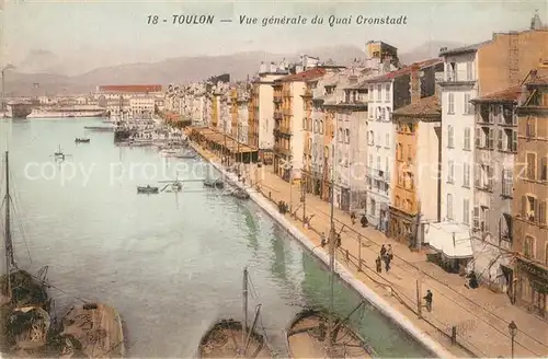 AK / Ansichtskarte Toulon_Var Quai Cronstadt Toulon_Var