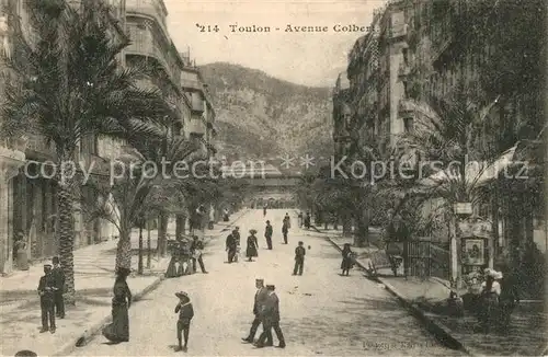 AK / Ansichtskarte Toulon_Var Avenue Colbert Toulon_Var