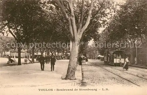 AK / Ansichtskarte Toulon_Var Boulevard de Strasbourg Toulon_Var