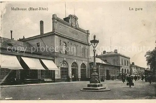 AK / Ansichtskarte Mulhouse_Muehlhausen La Gare Mulhouse Muehlhausen