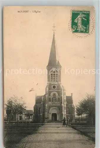 AK / Ansichtskarte Molinet Eglise Molinet