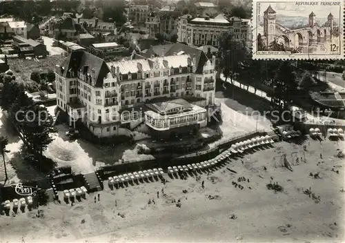 AK / Ansichtskarte Saint Lunaire Plage Grand Hotel Saint Lunaire