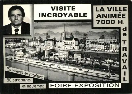 AK / Ansichtskarte Martigne Ferchaud La Ville Animee Foire Exposition Martigne Ferchaud
