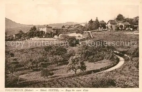 AK / Ansichtskarte Poleymieux au Mont d_Or Hotel Peytel Poleymieux au Mont d_Or