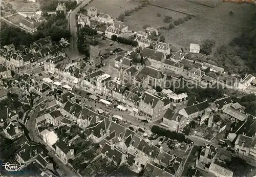 AK / Ansichtskarte Saint Sever Calvados Vue Aerienne Saint Sever Calvados