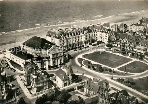 AK / Ansichtskarte Cabourg Vue Aerienne Casino Grand Hotel  Cabourg