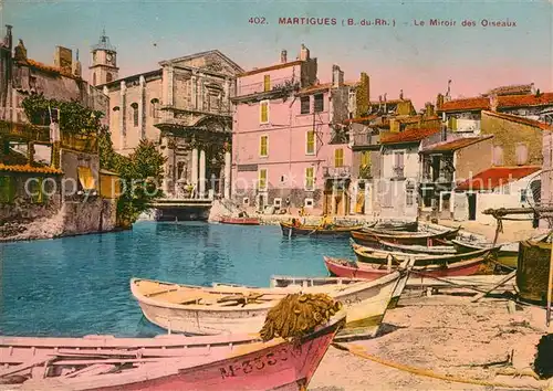 AK / Ansichtskarte Martigues Miroir des Oiseaux Martigues