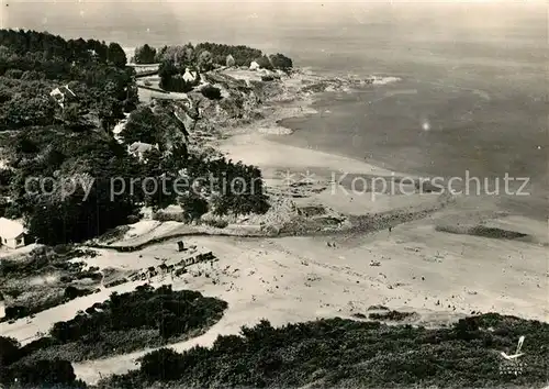 AK / Ansichtskarte Etables sur Mer_Cotes d_Armor Plage du Moulin Vue Aerienne  Etables sur Mer_Cotes d