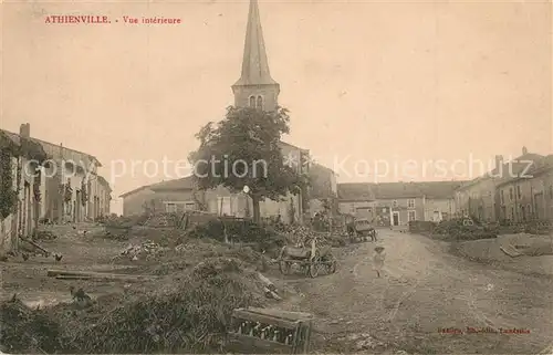 AK / Ansichtskarte Athienville Vue interieure Eglise Athienville