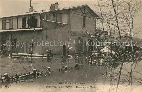 AK / Ansichtskarte Joinville le Pont Bords de la Marne Crue de la Marne Catastrophe Joinville le Pont